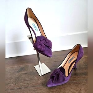 Prada Bougainvillea Suede Shoes - SIZE 38